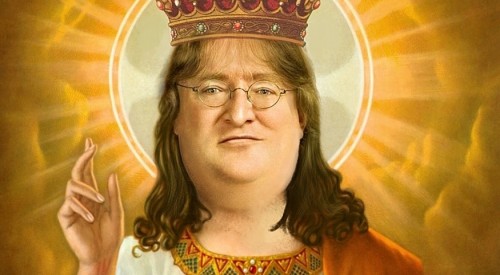 funny steam names releated to gabe newell