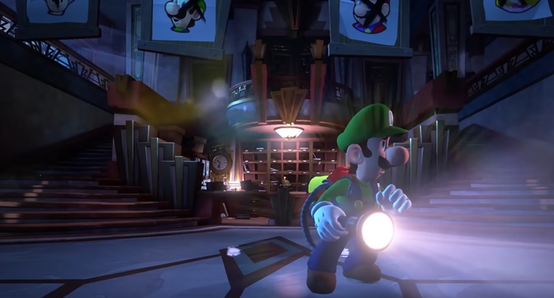 Luigi's Mansion วันวางจำหน่าย