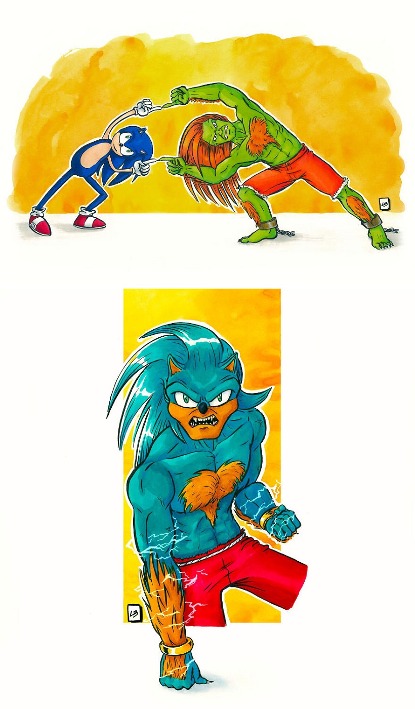 เมื่อการ์ตูนดัง รวมร่างกัน