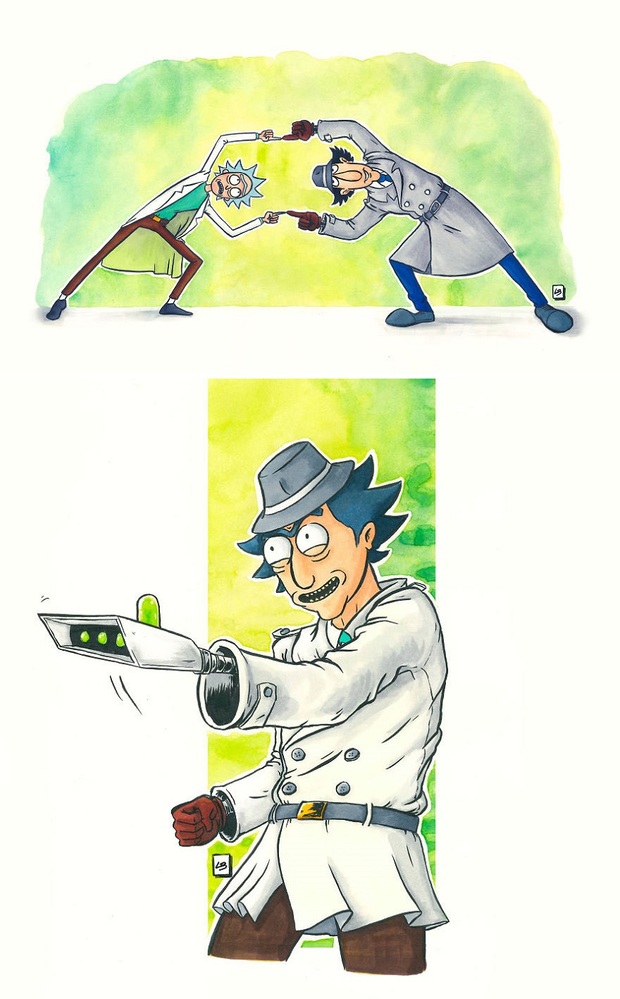 เมื่อการ์ตูนดัง รวมร่างกัน