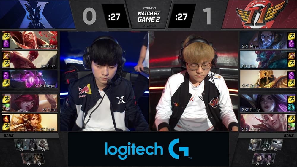 SKT SKT เอาชนะ Kingzone เก็บสถิติชนะต่อเนื่องใน LCK 2019