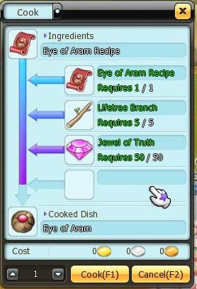 Aram Weapon Dragonica