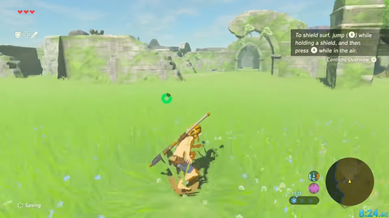 Botw whistle sprinting