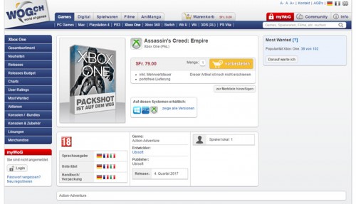 Assassin’s Creed: Empire 