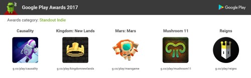 The Google Play Awards
