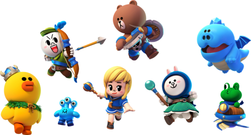 LINE Little Knights