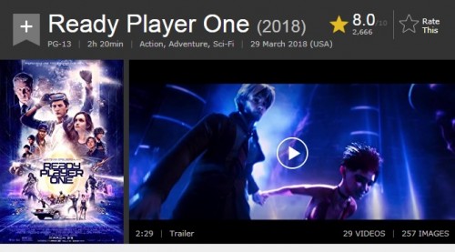 READY PLAYER ONE
