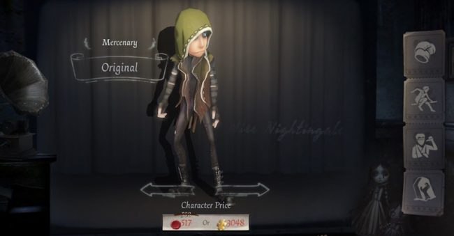 Mercenary identity v гайд