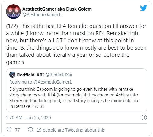 ลืออีก! RE4 Remake จะมีการขยายเนื้อเรื่อง และเปลี่ยนเกมเพลย์ด้วย