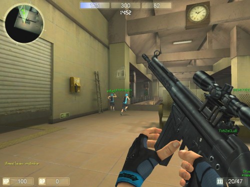 เปลี่ยนกระสุนเหมือน M4a1 เลย