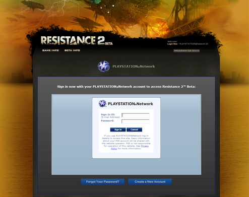 ต้องมี PlayStation Network ID นะถึงสมัครได้