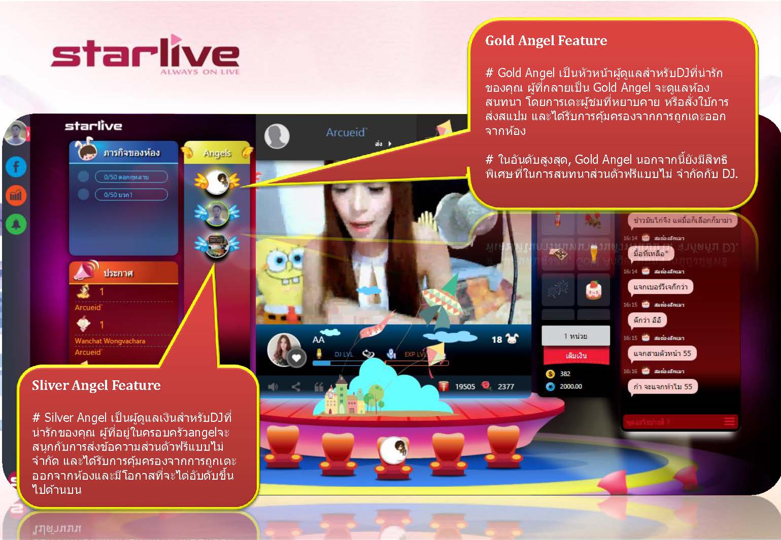 Starlive เอนเตอร์เทนเมนท์แพลตฟอร์มชั้นนำจากมาเลย์เซียเปิดตัวแอพในไทย