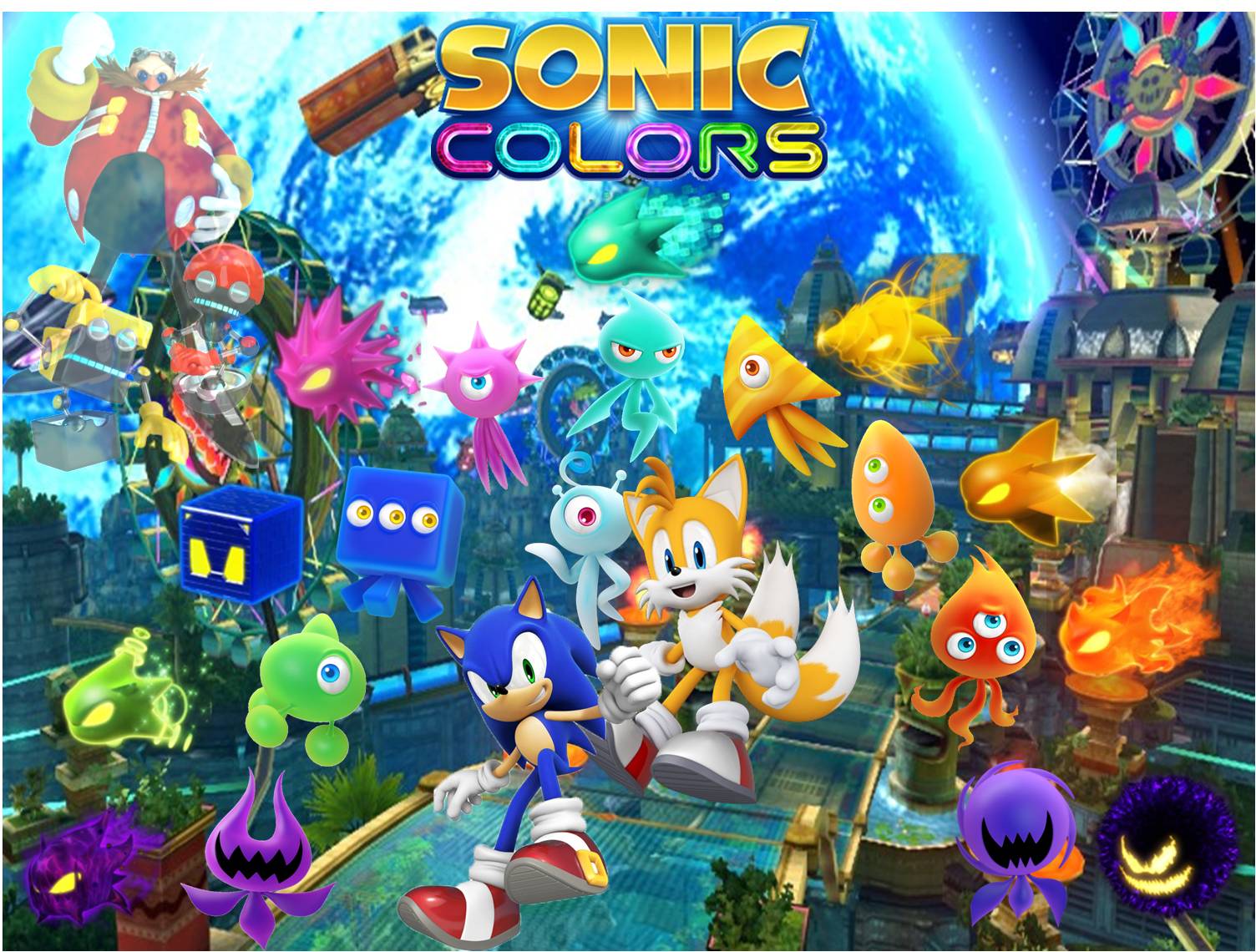 Соник цвет. Sonic Colors. Sonic Colors ps4 обложка. Игра Соник Colors. Nintendo Wii Sonic Colors.