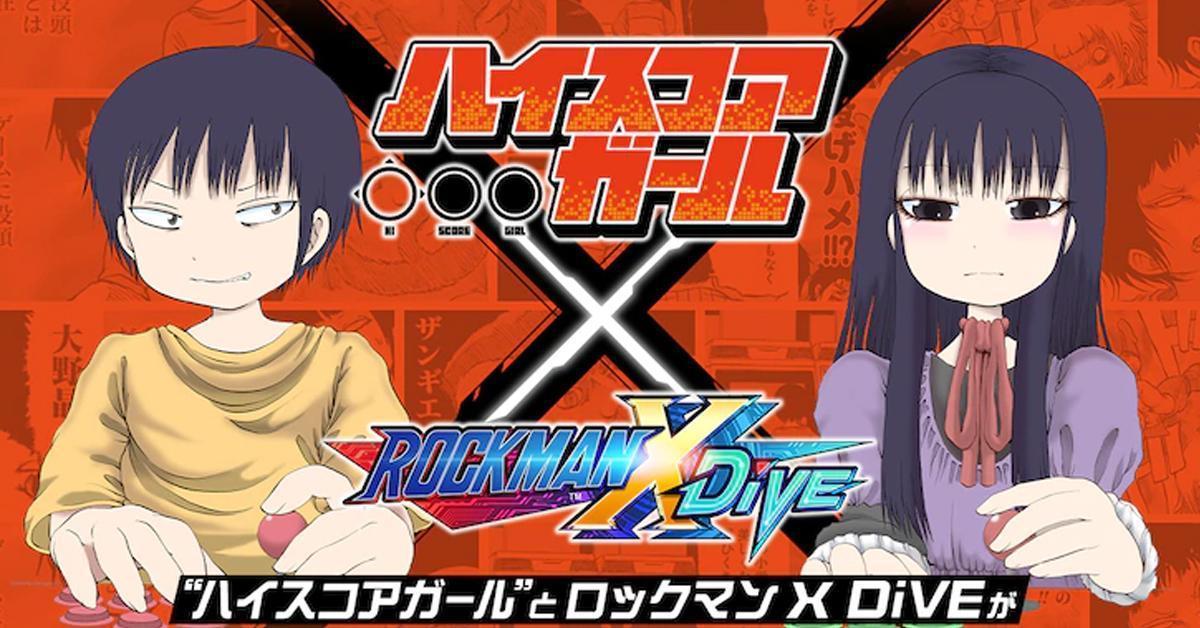Hi Score Girl ประกาศโคลาโบกับเกมมือถือ Rockman X Dive ปล่อยมังงะตอนพิเศษ!