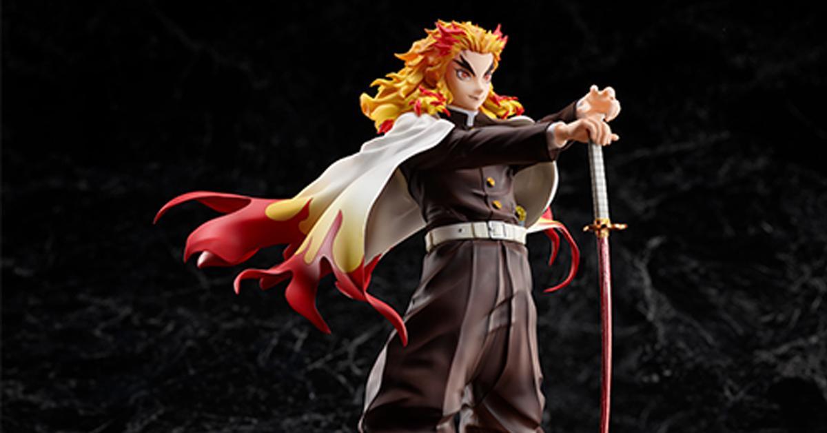 ฟิกเกอร์ Rengoku Kyojuro เสาหลักเพลิงสุดร้อนแรงจาก Kimetsu no Yaiba