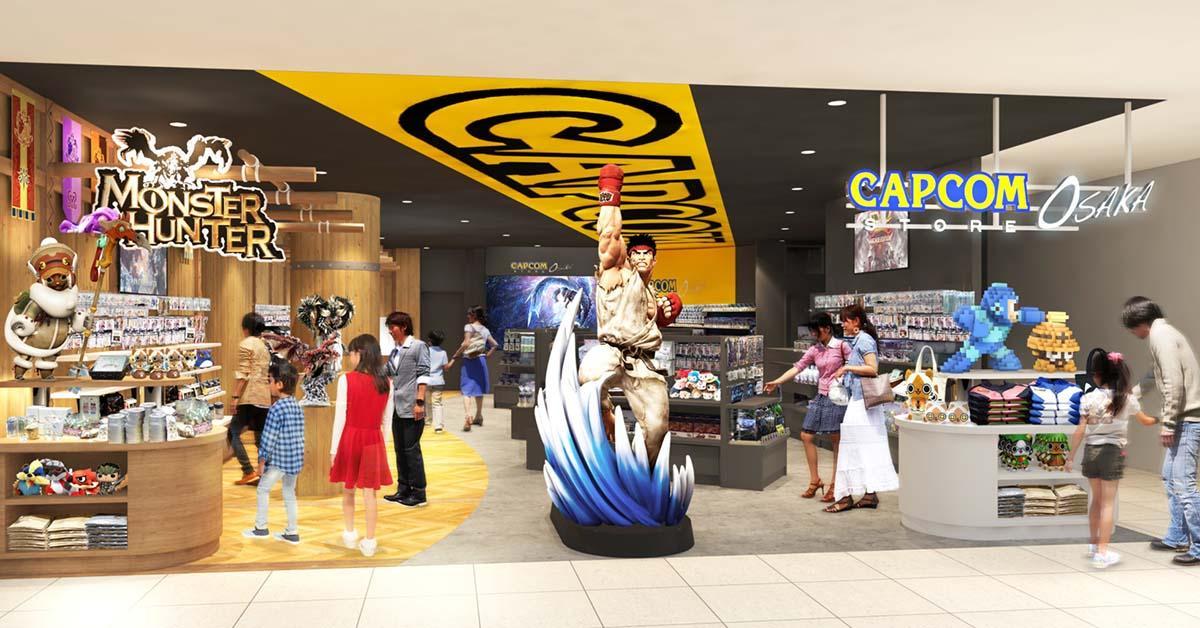 Capcom เตรียมเปิดสโตร์จำหน่ายสินค้าจากเกมต่าง ๆ ในโอซาก้า เดือนพฤศจิกายนนี้