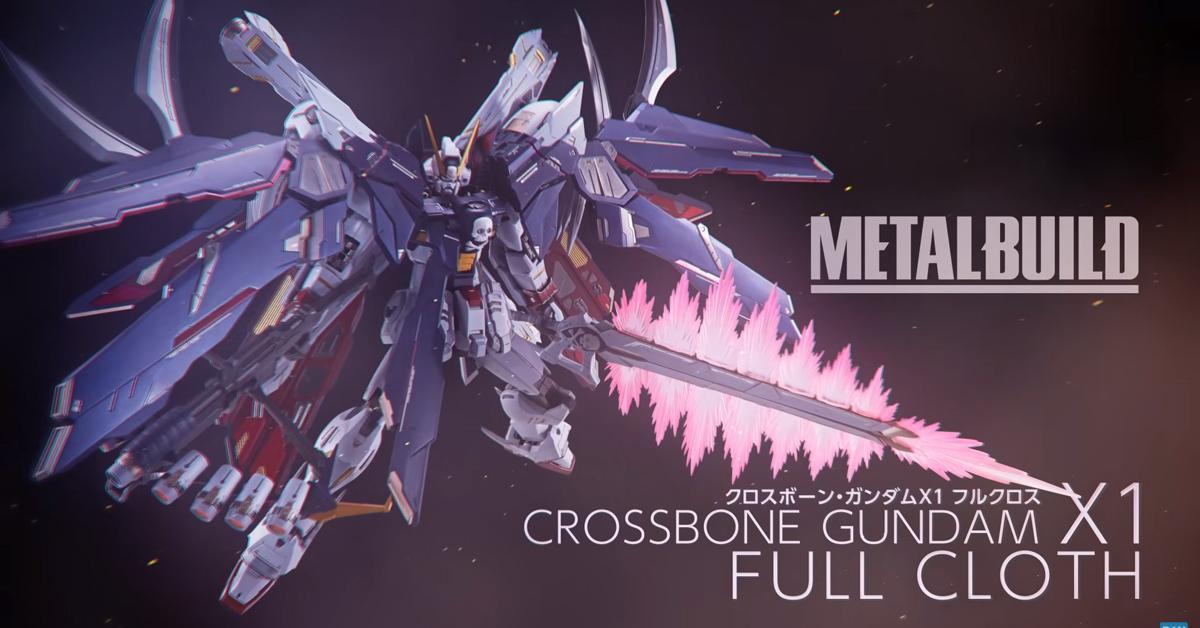 Metal Build เผยโฉมของ Crossbone Gundam X1 Full Cloth และเปิดให้จองแล้ว