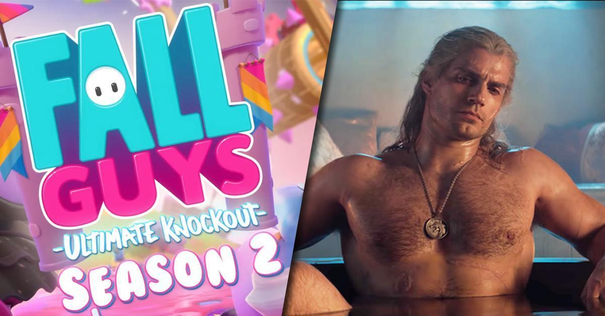 Fall Guys ซีซั่น 2 เราอาจจะได้เห็น Skin Geralt ในอ่างอาบน้ำภายในเกม