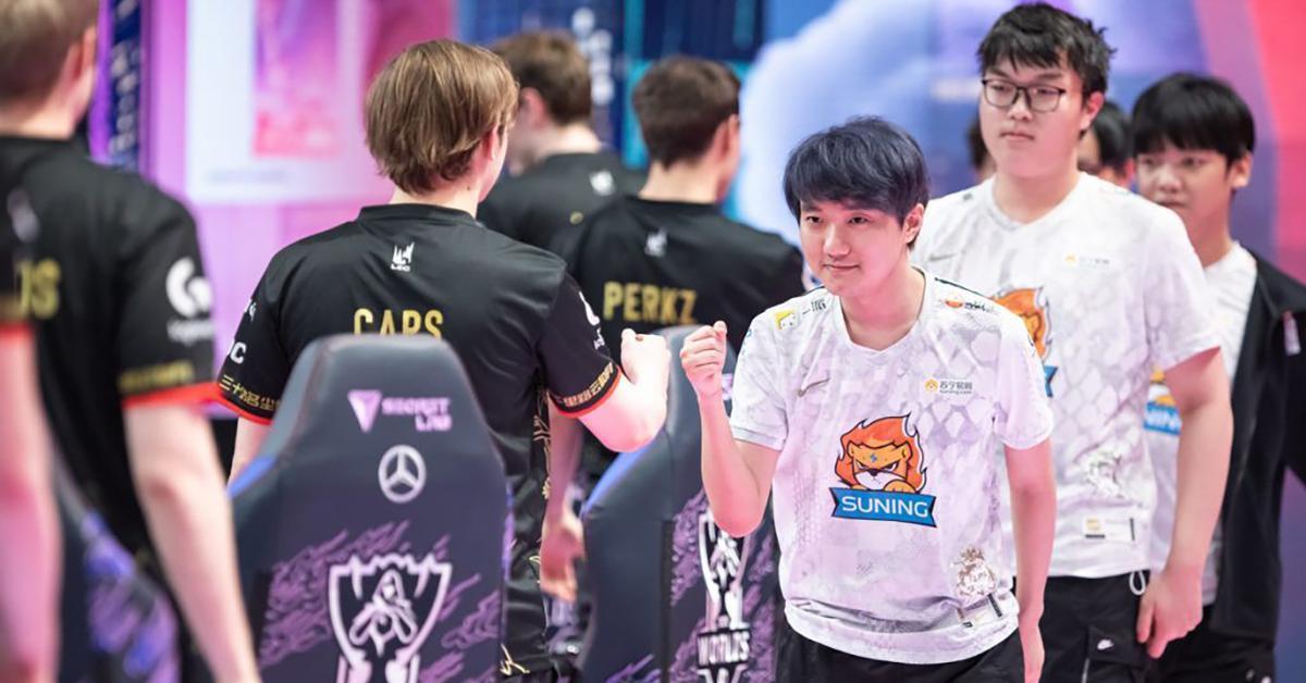 ตัวแทนจากจีน Suning Gaming ผ่านเข้าสู่รอบ 8 ทีมใน LOL Worlds 2020