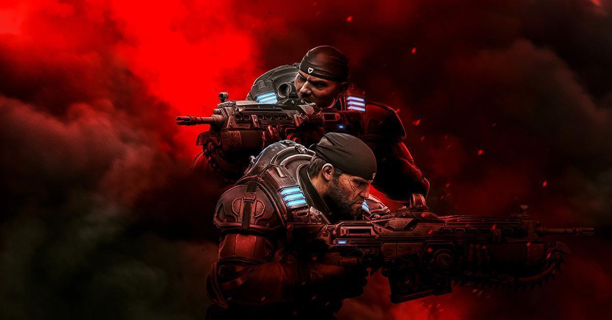ตัวอย่างบน Xbox Series ของเกม Gears 5