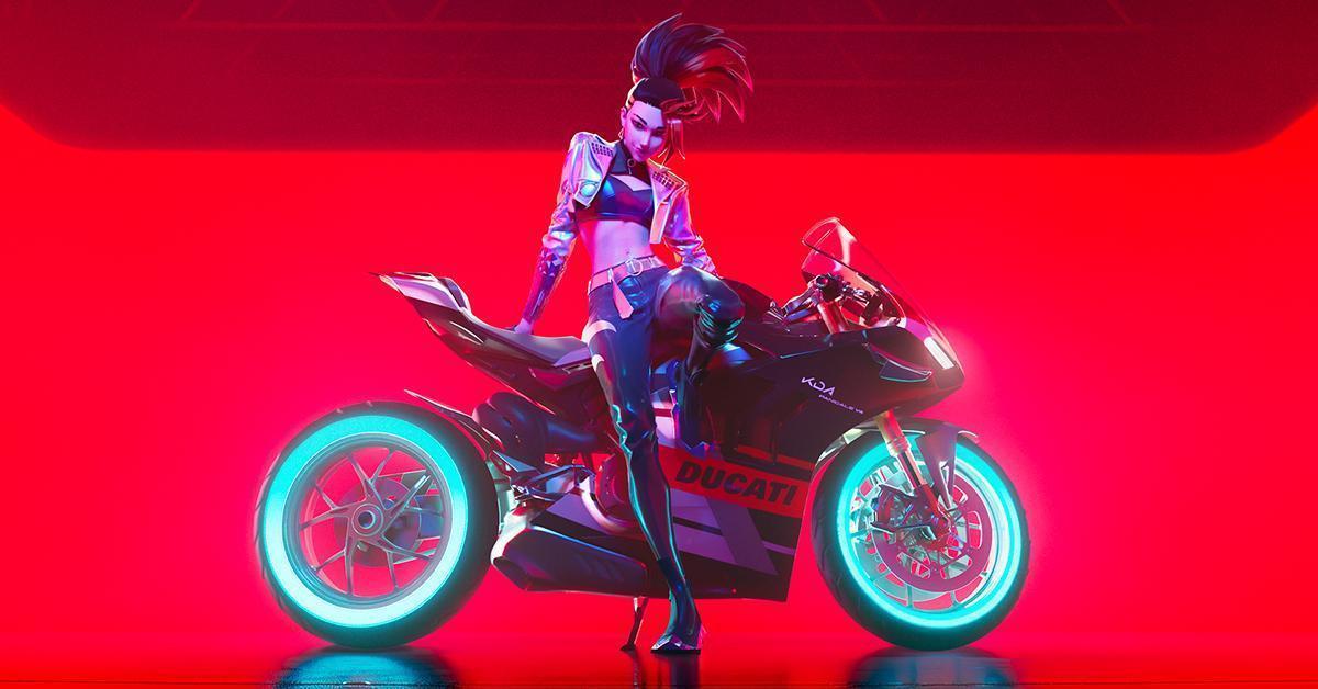 เพลง MORE จาก K/DA กับงานคัสต้อมสุดเจ๋งของ Ducati Panigale V4 