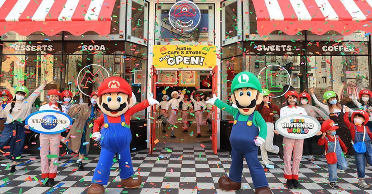 USJ เปิดร้าน Mario Cafe&Store เพื่อฉลองให้กับโซน Super Nintendo World ที่กำลังจะเปิดให้เล่นในอนาคต