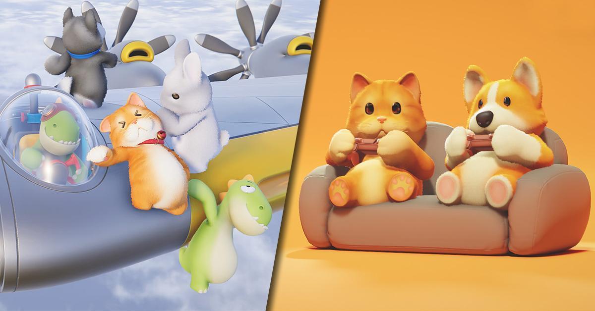 Party Animals สัตว์น้อยน่ารัก ซัดกันตัวปลิว เปิดให้เล่น Demo ฟรี