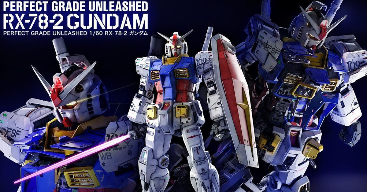 Gunpla ฉลองครบรอบ 40 ปี ออกสินค้า Perfect Grade Unleashed RX-78-2 Gundam!