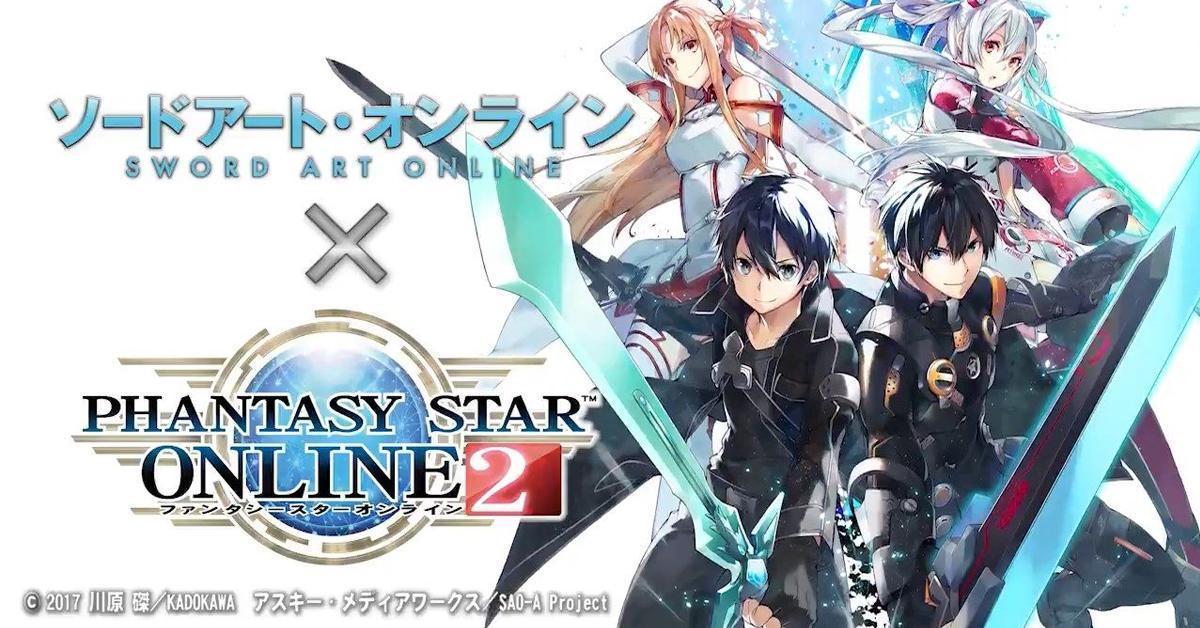 Phantasy Star Online 2 ประกาศโคลาโบกับ Sword Art Online!