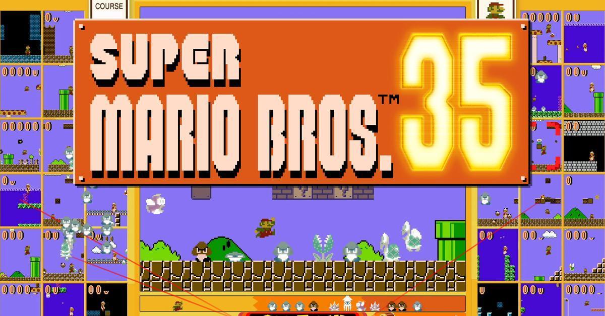Super Mario Bros. 35 เกมแนวแบทเทิลรอยัลฉลองครบรอบ 35 ปี ให้กับ Mario เปิดให้ดาวโหลดมาเล่นแล้ว