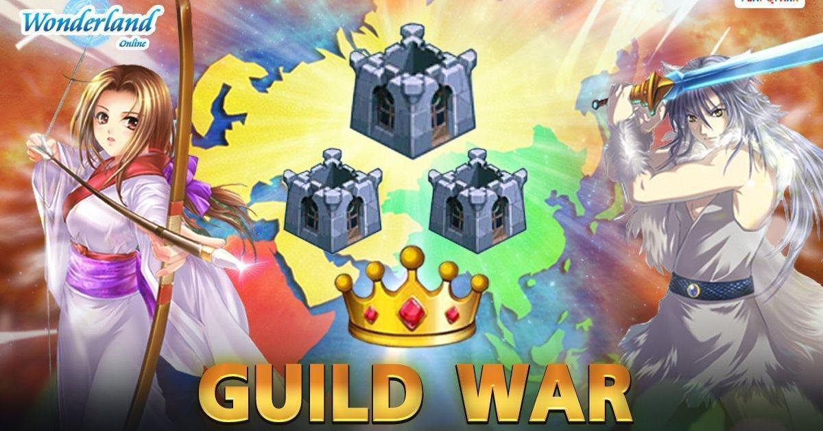 Wonderland Mobile ระเบิด GUILD WAR สุดมันส์ ชิงความเป็นหนึ่งใน 3 ทวีป พร้อมของรางวัลเพียบ!!