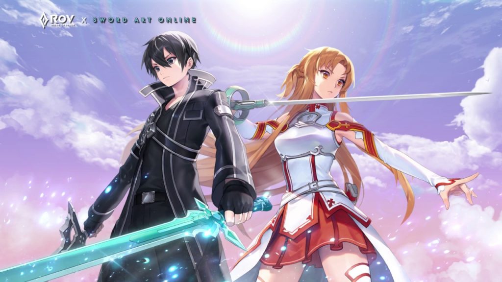 ROV สกิน Kirito และ Asuna จาก Sword Art Online