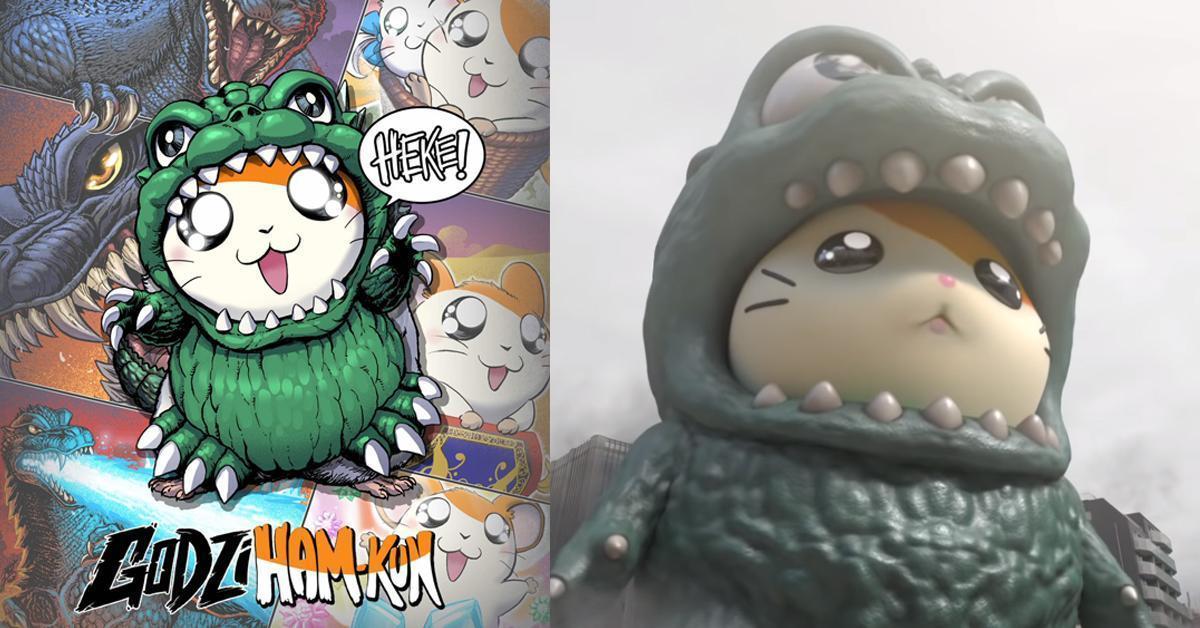 Hamtaro เปิดโปรเจกต์ปลุกชีพ Godzilla x Hamtaro อีกครั้งหลังจากที่ห่างหายไปนานกว่า 20 ปี