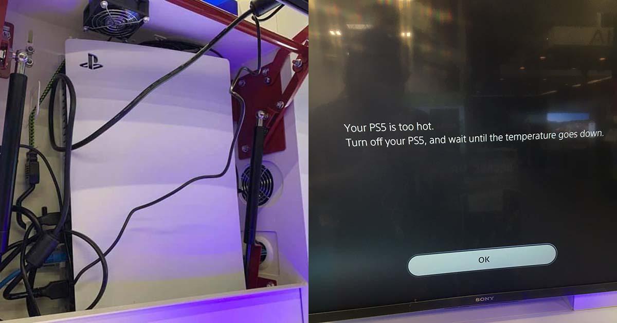 โอละพ่อ! PS5 ที่ Overheat ในร้าน Best Buy เกิดขึ้นเพราะจุดวางเครื่องระบายความร้อนไม่ดีพอ