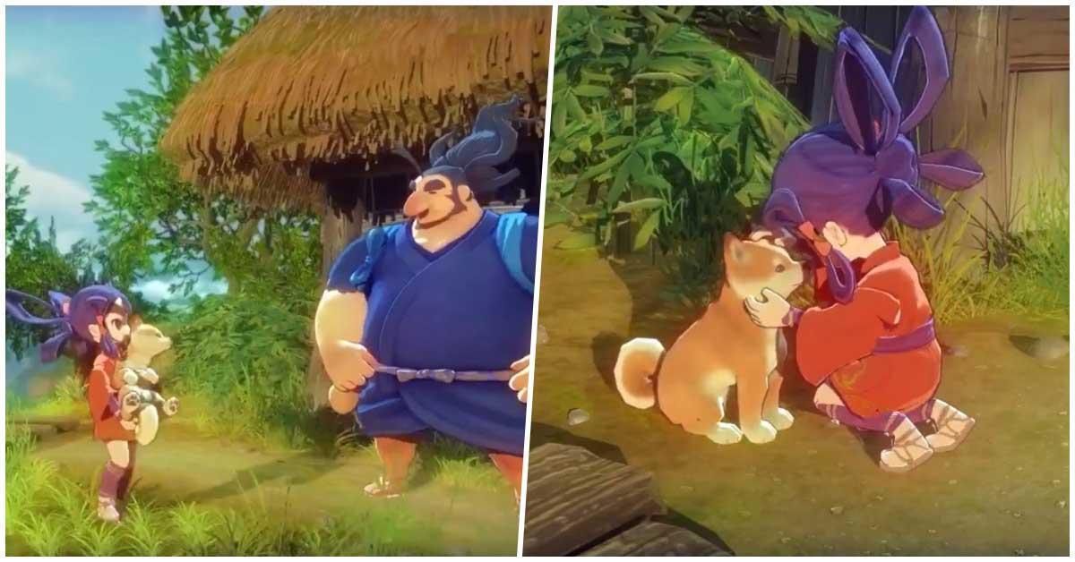 Sakuna of Rice and Ruin ตบเทพไปปลูกสวนโชว์เกมเพลย์ที่ดีต้องมีน้องหมา