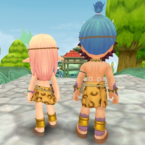 Costume Set - [ชุด] เซ็ทชุดโอกินาว่า หลัง