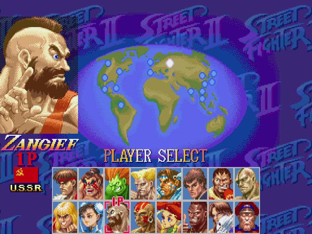 ลายธงของ Zangief
