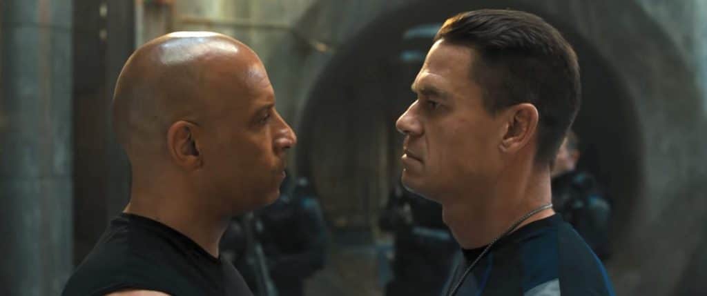 Vin Diesel and John Cena