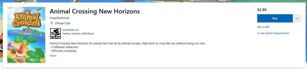 Animal Crossing