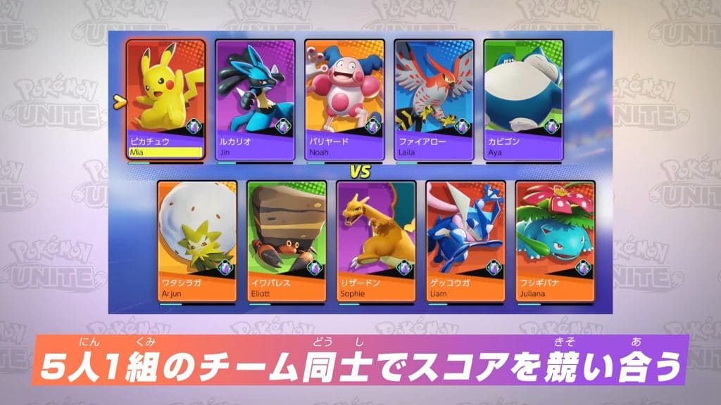 Pokemon Unite