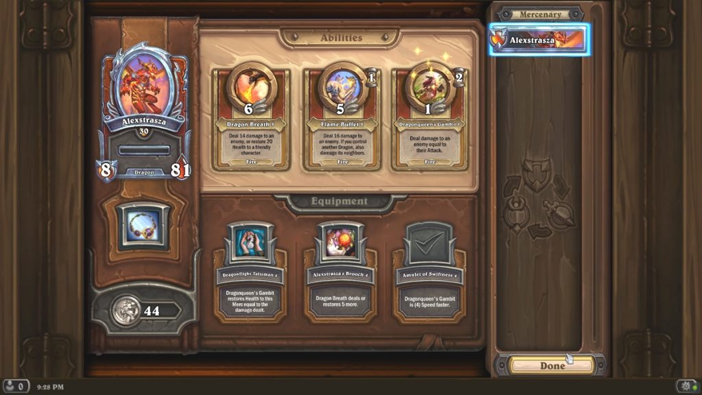 Hearthstone: Mercenaries