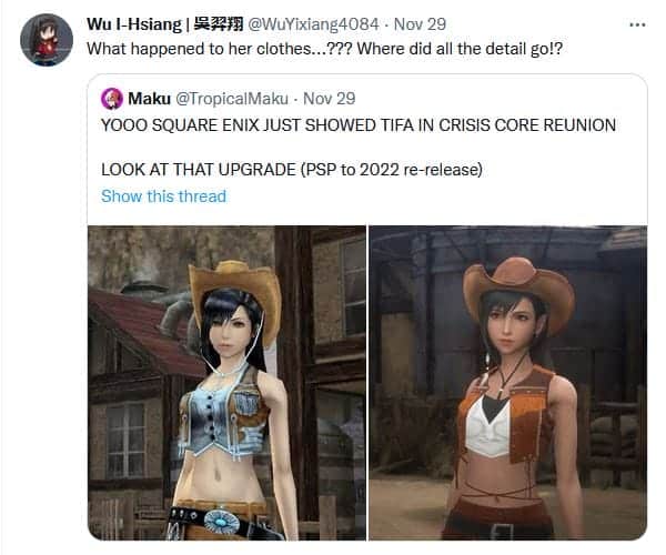 crisis core final fantasy vii reunion