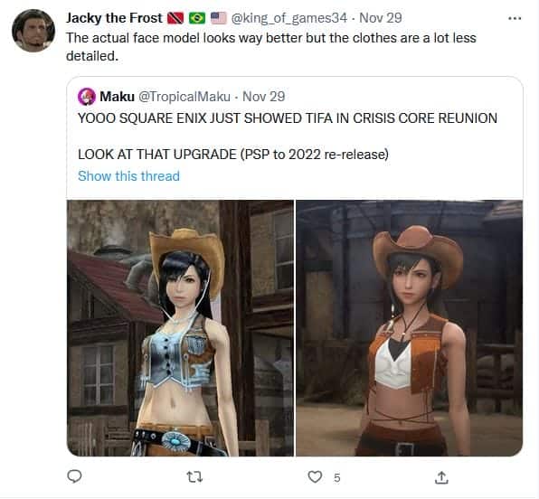 crisis core final fantasy vii reunion