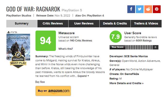 God of War Ragnarok