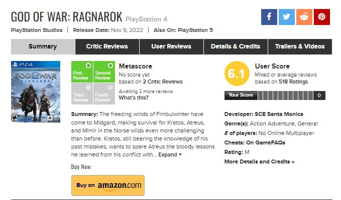 God of War Ragnarok