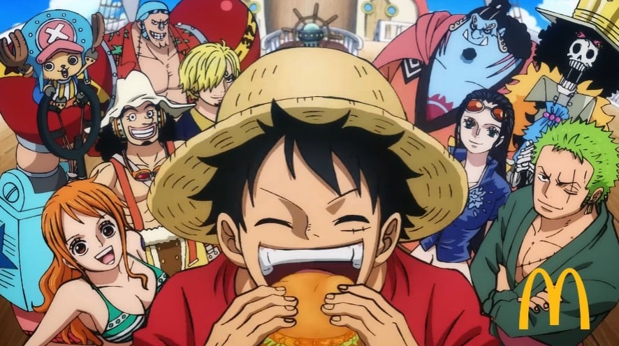 McDonald's x One Piece