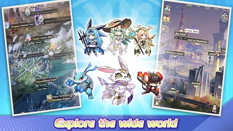Girls Evo: Idle RPG