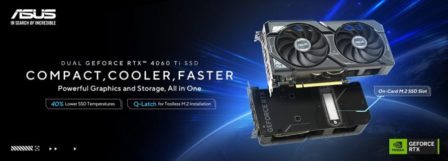 ASUS Dual GeForce RTX 4060 Ti SSD