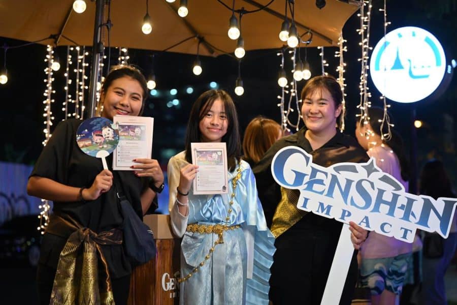 Genshin Impact สีสันแห่งสายน้ำ มหกรรมลอยกระทง 2566