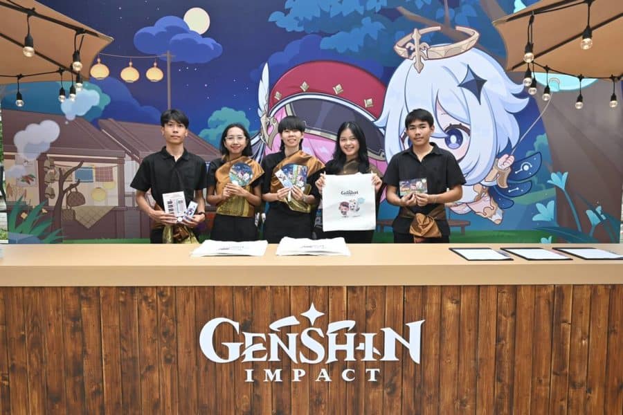 Genshin Impact สีสันแห่งสายน้ำ มหกรรมลอยกระทง 2566